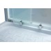 Душевой уголок De Aqua K100100MT-W 100х100, стекло матовое