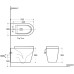 Унитаз подвесной Aquanet Atago BL-104N-WHT