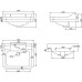 Раковина BelBagno Trevi BB135L
