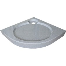 Поддон для душа GuteWetter Deluxe 100x100x16 R серый 