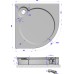 Поддон для душа GuteWetter Deluxe 100x100x16 R серый