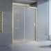 Душевая дверь в нишу Vegas Glass ZP 140 09 10 профиль золото, стекло сатин