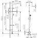 Душевая стойка Bravat Fit D283CP-2A-RUS