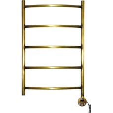 Полотенцесушитель электрический Domoterm Калипсо П5 50x70, античная бронза, R 