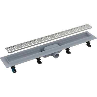 Душевой лоток AlcaPlast APZ10-Simple 850 с решеткой и опорами