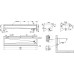 Раковина Oceanus 3-032.1 R 150 см