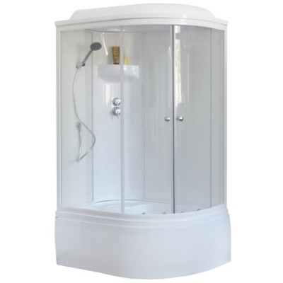Душевая кабина Royal Bath RB8120BK6-WT-L 120x80