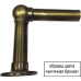 Полотенцесушитель электрический Vogue Buckingham E 750x500/AC012 75-400W Antique Bronze с регулятором напряжения