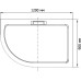 Поддон для душа RGW AWS-41 120x90x35 R