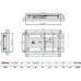 Поддон для душа Novellini Olympic Plus 140x90 см White высокий