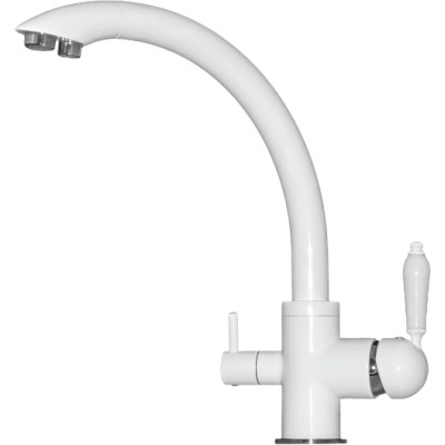 Смеситель Seaman Barcelone SSL-5382 Snow для кухонной мойки
