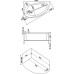 Акриловая ванна Bas Вектра 150x90 L
