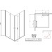 Душевой уголок Radaway EOS KDD-B 100x100 прозрачное стекло