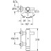 Смеситель Grohe Atrio 32652001 для ванны с душем