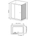 Душевой уголок RGW Classic CL-45 (1260-1310)x900x1850 стекло чистое