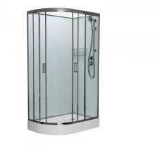 Душевая кабина Frank F418R Brilliant Б/К 100x80