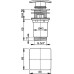 Донный клапан для раковины AlcaPlast A393