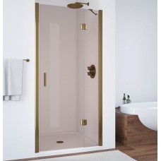 Душевая дверь в нишу Vegas Glass AFP 110 05 05 R профиль бронза, стекло бронза 