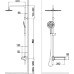 Душевая стойка Weltwasser WW DP 20251 WT хром/белая