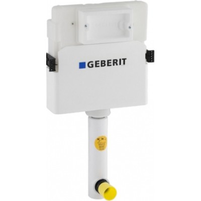 Смывной бачок скрытого монтажа Geberit UP 100 109.100.00.1 для унитазов, с отводом