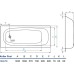 Стальная ванна Koller Pool 140x70 см