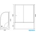 Душевой уголок Royal Bath RB 8120BK-T-R