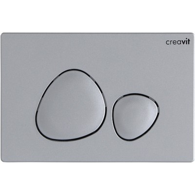 Кнопка смыва Creavit Spa GP7002.00 серый матовый