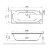 Акриловая ванна Excellent Oceana Slim 180x80
