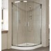 Душевой уголок Vegas Glass ZS-F 110*100 08 01 профиль глянцевый хром, стекло прозрачное