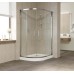 Душевой уголок Vegas Glass ZS-F 110*100 08 01 профиль глянцевый хром, стекло прозрачное
