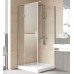 Душевой уголок Vegas Glass AFP-Fis Lux 100*90 08 01 L профиль глянцевый хром, стекло прозрачное