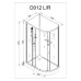 Душевая кабина AvaCan D012L 120x90