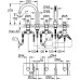 Смеситель Grohe Atrio New 19922003 на борт ванны