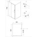 Душевое ограждение Niagara NG-43-10AG-A80G 100x80