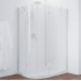 Душевой уголок Vegas Glass AFS-F 120*110 01 01 R профиль белый, стекло прозрачное