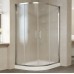 Душевой уголок Vegas Glass ZS-F 120*110 08 02 профиль глянцевый хром, стекло шиншилла