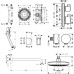 Душевой комплект Hansgrohe Croma Select S 27295000