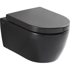 Унитаз подвесной SSWW CT2037V Black 