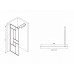 Душевая перегородка ABBER Immer Offen AG63100B 100x200