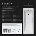 Чугунная ванна Vinsent Veron Italon 170x70x45 с квадратными хромированными ручками и антискользящим покрытием