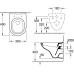 Комплект Инсталляция Grohe Rapid SL 4 в 1 с кнопкой хром + Унитаз Villeroy & Boch O Novo с микролифтом