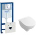 Комплект Инсталляция Grohe Rapid SL 4 в 1 с кнопкой хром + Унитаз Villeroy & Boch O Novo с микролифтом