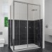 Душевой уголок RGW Classic CL-43 (1260-1310)x700 чистое стекло