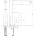 Смеситель Aquanet Cubic SD90445 для кухонной мойки