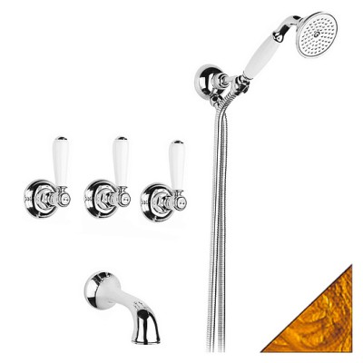 Душевой комплект Nicolazzi Classica Lusso 1403 GB 78