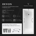 Чугунная ванна Vinsent Veron Devon 175x70x45 с квадратными хромированными ручками
