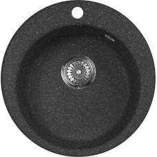 Мойка кухонная AquaGranitEx M-05 черная 