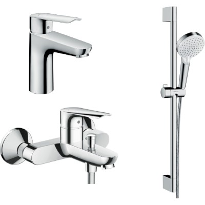 Душевой комплект Hansgrohe SET Logis E 100 (c)
