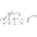 Смеситель Migliore Princeton Plus ML.PRP-8080 CrDo на борт ванны