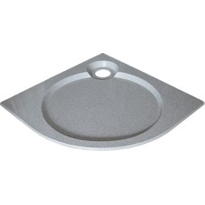 Поддон для душа GuteWetter Deluxe 100x100x2 R серый 